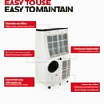 Honeywell 15,000 BTU Portable Air Conditioner with Dehumidifier & Fan