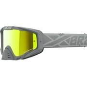 EKS EKS-S Outrigger MX Offroad Goggles Silver/Gray w/Gold Mirror Lens