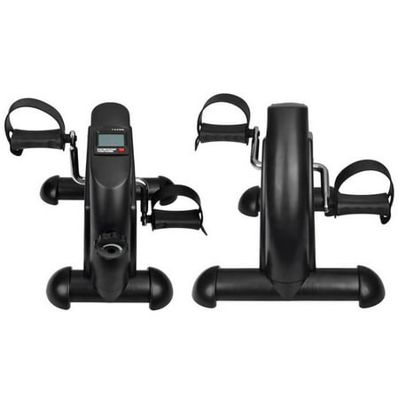 Indoor Bike Mini Portable Pedal Exerciser Adjustable Knob Cycle Exercise Bike Indoor Fitness With digi tal LCD Display