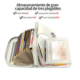 thumbnail image 2 of Monedero Multifuncional, Tarjetero, Bolsa Tipo Cartera Xtellar blanco, 2 of 3