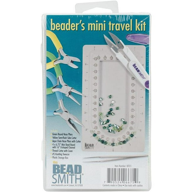 Beadsmith KIT01 Kit de Voyage Mini Perles - 7 Pièces