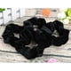 thumbnail image 3 of Coleteros de tela para el cabello, lazos elásticos de terciopelo para el cabello, accesorios de cuerda para mujeres, niñas, 10 piezas (negro), 3 of 5