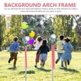 thumbnail image 4 of BRIGHTFUFU Flower Arch for Wedding Arch Frame Backdrop White Iron 1Pack, 4 of 8