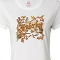thumbnail image 4 of Inktastic Oktoberfest Banner with Orange Autumn Leaves Women's T-Shirt, 4 of 5