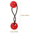 thumbnail image 4 of 10 pcs lindo cabello corbata para niña cabello tibio elástico soporte de cola de caballo bolas dobles cuerdas para niños, 4 of 8