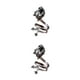 thumbnail image 2 of Jumpingount Adjustable Size Rings Student Trend Men Party Accessories Stereoscopic Alloy Daily Holiday Ring  Supply Jewelry Opening Como se muestra 2piezas, 2 of 6