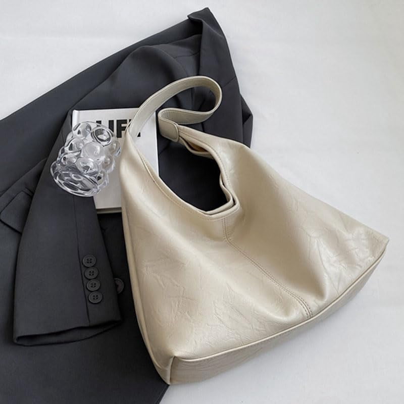 Purses for Women Slouchy Hobo Bag Soft PU Leather Hobo Bags for women Large Capacity Work Tote Bag Shoulder Handbag