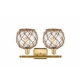 thumbnail image 2 of Innovations Lighting - Farmhouse Rope - 2 Light Bath Vanity In Industrial, 2 of 2