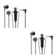thumbnail image 2 of Tholdsy Auricular Condensador Micrófono Control de línea Auriculares intrauditivos Auriculares 360 Grados Auriculares omnidireccionales 1.2m Negro 2Conjunto, 2 of 6