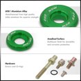 thumbnail image 2 of AJP Distributors JDM Low Profile Aluminum Engine Slim Valve Cover Cap Washer Bolts Hardware Dress Up Kit Green Compatible/Replacement For Honda Civic Acura Integra B16 B17 B18 B Series DOHC VTEC Motor, 2 of 4