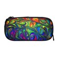 thumbnail image 3 of Vsdgher Pride Rainbow Print Large Capacity Pencil Case Pouch with Zipper, Portable Aesthetic Big Capacity Pencil Cases Pen Office Travel Stationery Bag, 3 of 8