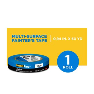 Blue Painter's Tape Multi-Surface Painter's Tape, 1.5 inches x 60 Yards Blue Painter's Tape Multi-Surface Painter's Tape, 1.5 inches x 60 Yards