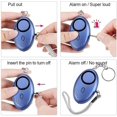 thumbnail image 3 of 5 Pack 140db Alarma de seguridad personal Llavero con luz LED, Alarma personal, 3 of 4