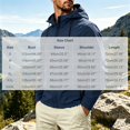thumbnail image 3 of Trikvn Windbreaker Jacket for Men Lightweight Hooded Coat Water Resistant Outdoor Shell Hiking Activewear with Zipper Pockets Travel Golf Casual Outerwear Spring, 3 of 6