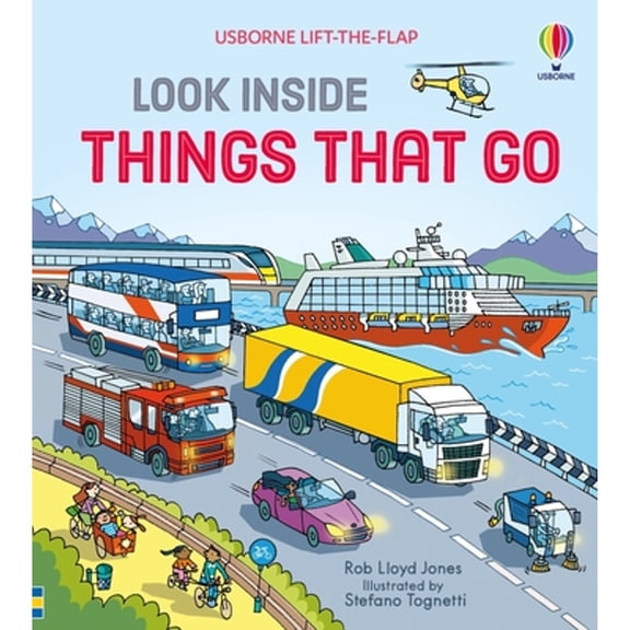 Pre-Owned Look Inside Look Inside Things That Go, (Board Book)