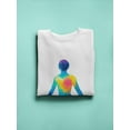 thumbnail image 3 of Human Lotus  Sweatshirt Men -Image by Shutterstock, Male 3X-Large, 3 of 4