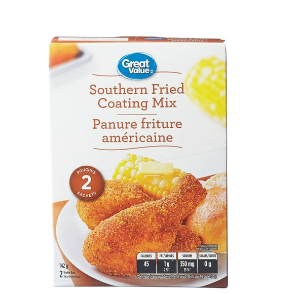 Great Value Southern Fried Coating Mix, 2 Pouches