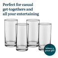 thumbnail image 5 of Libbey Juego de vasos para beber, vasos duraderos de base pesada, juego de vasos de agua altos sin plomo, vasos de cerveza sofisticados, juego de 8, 5 of 5