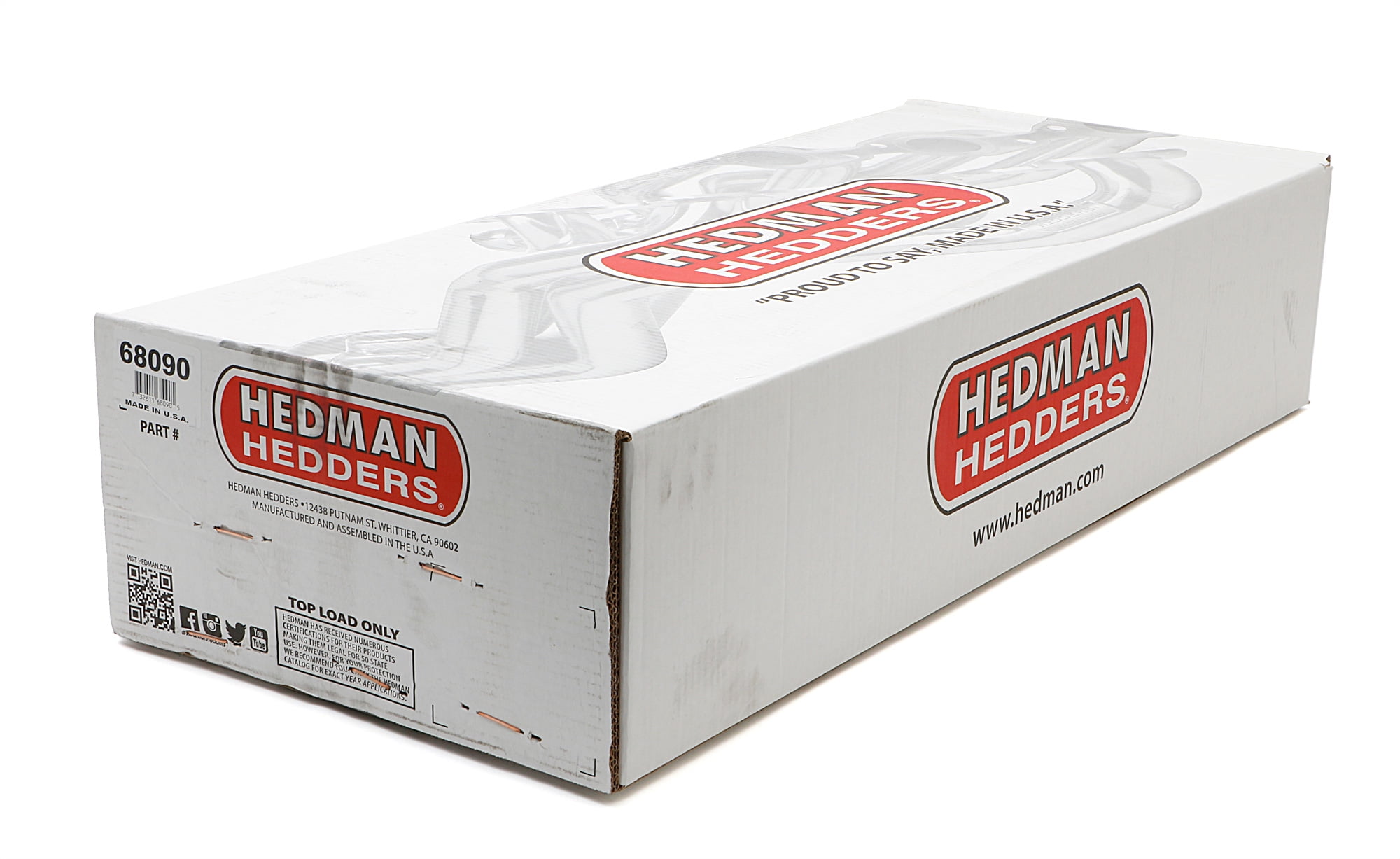 Hedman Hedders 68090 Standard Duty Uncoated Headers Fits 65-74 Corvette