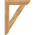thumbnail image 3 of Ekena Millwork 6"W x 34"D x 46"H Traditional Slat Rough Sawn Bracket, Western Red Cedar, 3 of 4