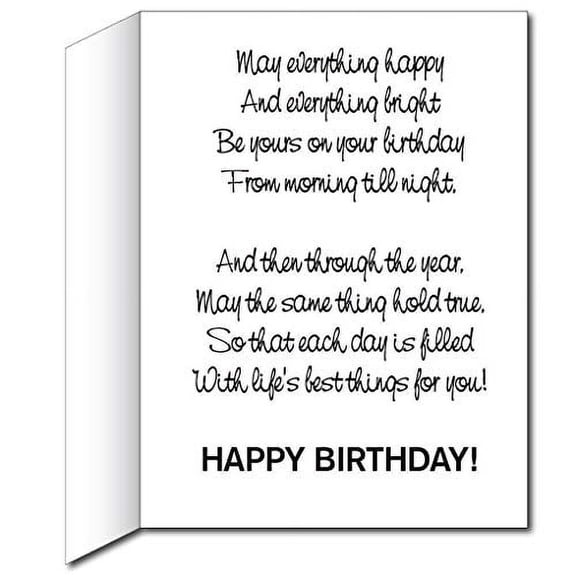 Jumbo Greeting Cards: Giant Birthday Card (birthday cake), 2 feet x 3 fee card with envelope, 12429