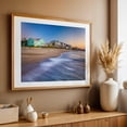 thumbnail image 4 of Beachfront Edisto 02 - Edisto Island South Carolina Photography Oak Framed Wall Art Print 12 x 18 inches, 4 of 6