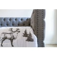 thumbnail image 2 of Moose and Pine Cotton Flannel Comforter, Full/Queen, 2 of 3