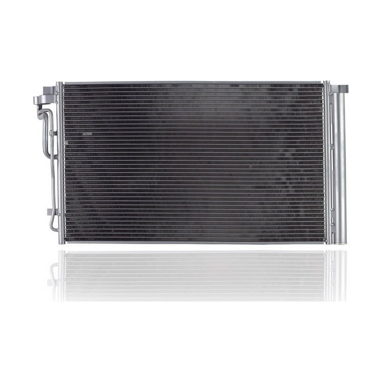 PHILTOP A/C Air Conditioning Condenser Replacement For Hyundai Sonata, Kia Optima, Azera 2006-2011 - With Receiver Drier