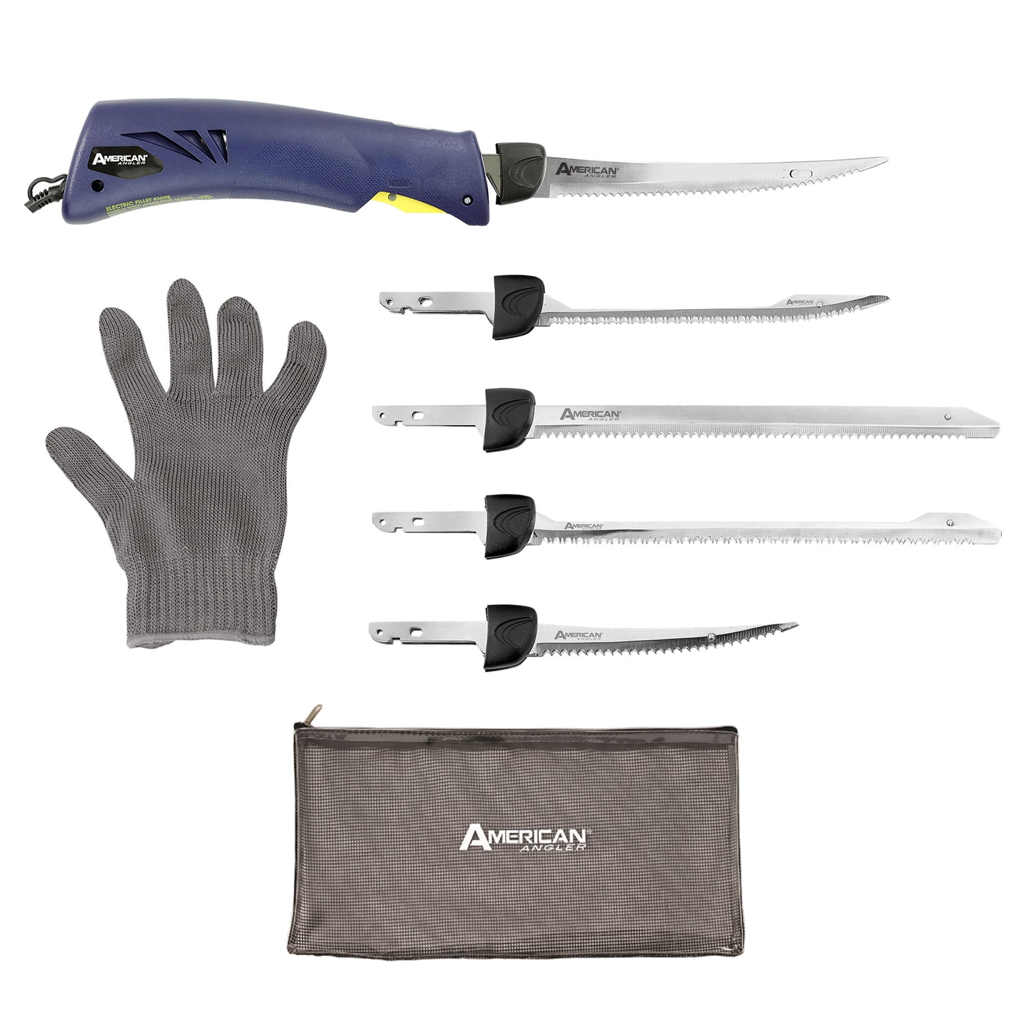 American Angler Classic Heavy Duty Electric Fillet Knife Precision Kit