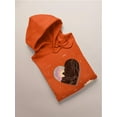 thumbnail image 3 of Abstract Heart W Paint Hoodie Women -Image by Shutterstock, Female Large, 3 of 4