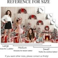 thumbnail image 5 of 10x8ft Christmas Fireplace Backdrop White Red Christmas Tree Backdrops for Photography Background Winter Xmas Classic Interior Room Family Kids Holiday Party Banner Decorations Photo Booth Props, 5 of 5