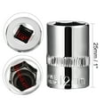 thumbnail image 3 of Uxcell 4Pcs 1/4-inch Drive 12mm Cr-V 6-Point Shallow Socket, 3 of 5