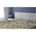 thumbnail image 5 of Ambesonne Leaves Greenery Fitted Sheet, Tropical Leaf Boho, Twin XL Size, Olive Green Taupe, 5 of 5