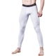 thumbnail image 1 of Pantalones deportivos para hombre con diseño de paneles - transpirables, elásticos y cómodos para entrenar, correr o jugar baloncesto - talla L blanco (6030#), 1 of 6