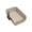 White, variant on Open Top Cat Litter Box with High Sides, Splash-Proof Kitty Litter Pan with Removable Base, Easy Cleaning