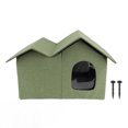 thumbnail image 2 of Maison Grotte pour Animaux, Grand Espace, Design Fermé, Confortable, Pliable, Cachette pour Chats d'Intérieur, 2 of 7