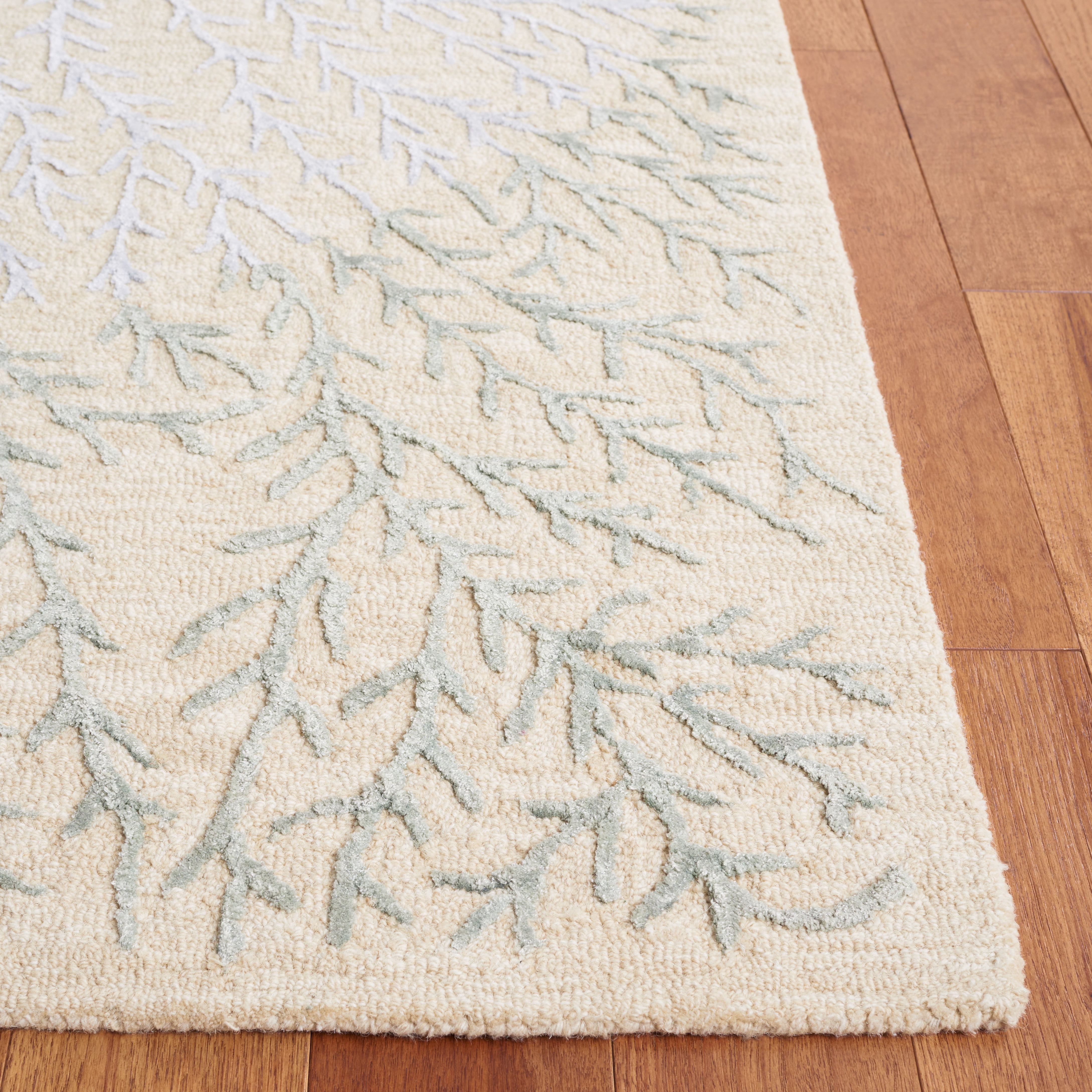 SAFAVIEH Soho Roger Abstract Runner Rug, Beige/Grey, 2'3" x 8'