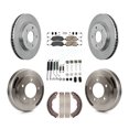 thumbnail image 1 of Transit Auto Front Rear Disc Brake Rotors Ceramic Pads and Drum Kit (7Pc) for Car Mitsubishi Lancer K8A-107702, 1 of 11