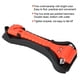 thumbnail image 1 of Cortador De Cinturón De Seguridad Multifunción ABS 2 En 1, Rompeventanas De Escape, Martillo De Seguridad De Emergencia Para Coche Con Soporte, 1 of 7