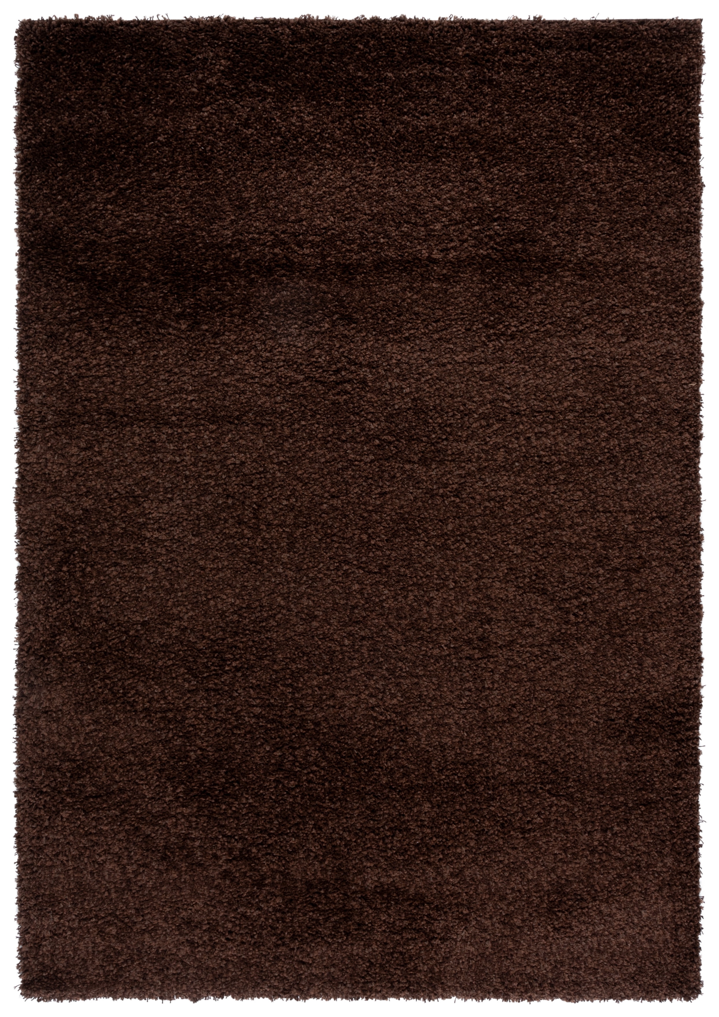 Safavieh California Plush Solid Shag Area Rug, Brown, 6' x 8'