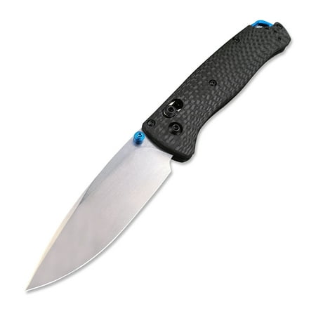 EDC Men s Everyday Folding Pocket Knife with Carbon Fibre Handle and Manual Opening for Camping (535)