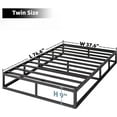 Twin Box Spring 9 Inch High Profile Strong Metal Frame Mattress