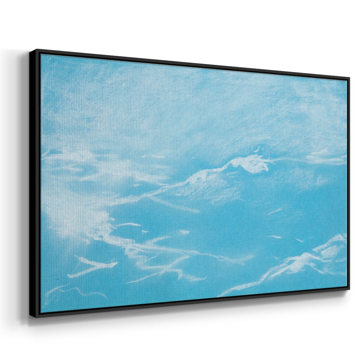 Vintage Landscape-CXLVI By Wexford Home Framed in Black Wood Gallery Wrapped Canvas 25 in. x 37 in.