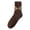Coffee, variant on Xijirk Womens Argyle Pattern Crew Socks Soft Preppy Mid Calf Casual Socks Coffee,One Size