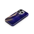 thumbnail image 3 of DesignSkinz Scratch-Resistant Hard Slim Case Compatible with iPhone 12 Pro Max (Compatible with MagSafe) - Vivid Agate Vein Slice Blue V2, 3 of 9
