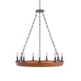 thumbnail image 2 of Kalco Lansdale 9 Light Chandelier, 2 of 2