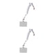 thumbnail image 4 of Cuerdas colgantes para teléfono Kearding con tarjeta cordones desmontables para el cuello anticaídas Negro, 4 of 6
