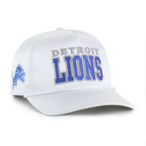Women's '47  White Detroit Lions Outspoken Hitch Adjustable Hat