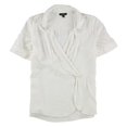 thumbnail image 1 of Alfani Blusa con pliegues para mujer, color blanco roto, grande Alfani Pull-over, 1 of 2