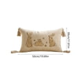 thumbnail image 3 of EGNMCR Easter Rabbits Party Decoration Arrangement Dining Table Cushion For Household Use Sofa Living Room Bedding Polyester pillowc, 3 of 6